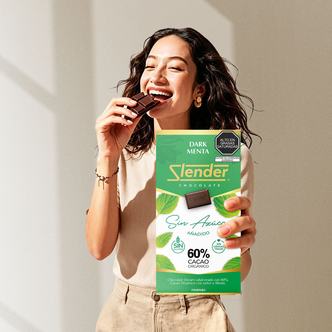 ¿Sabías que el chocolate Slender sin azúcar puede ser igual de delicioso?