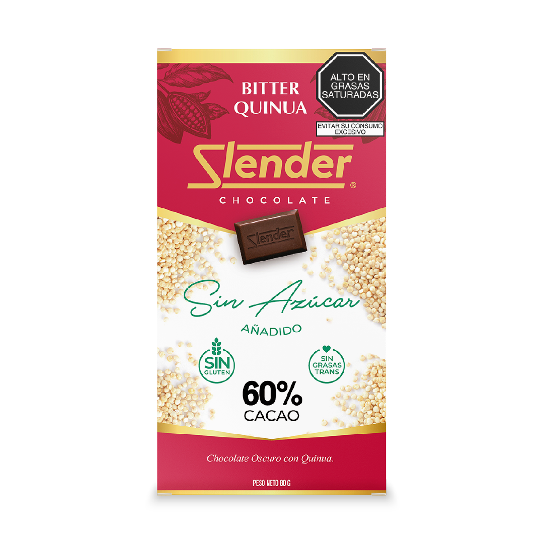 Bitter Quinua al 60% Cacao
