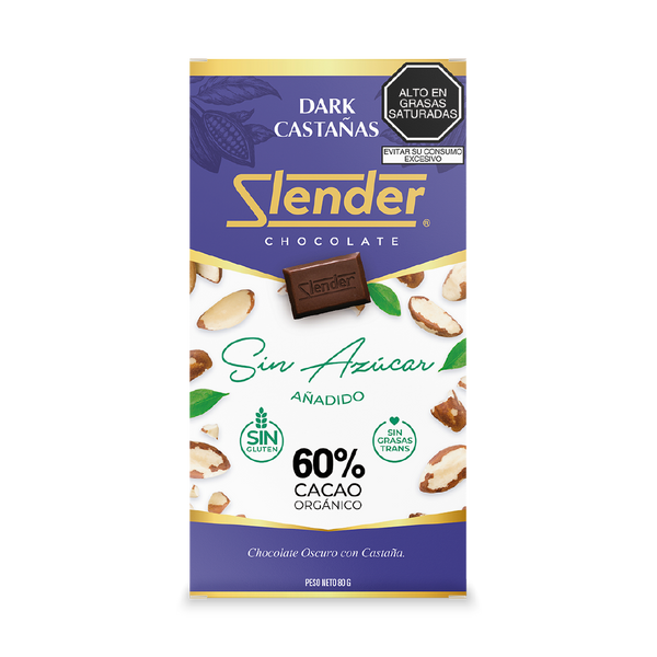 Dark Castañas al 60% Cacao