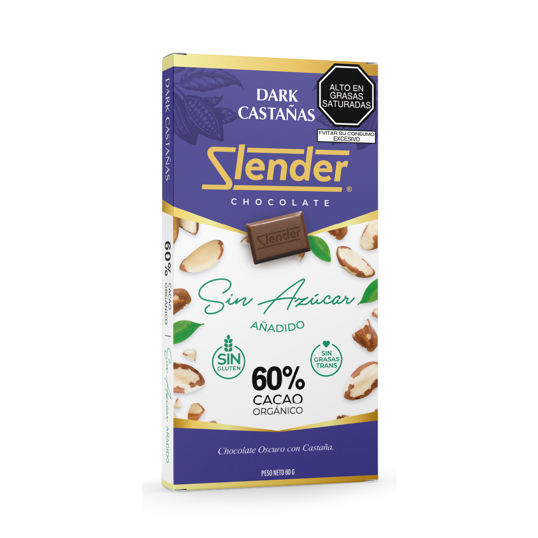 Dark Castañas al 60% Cacao