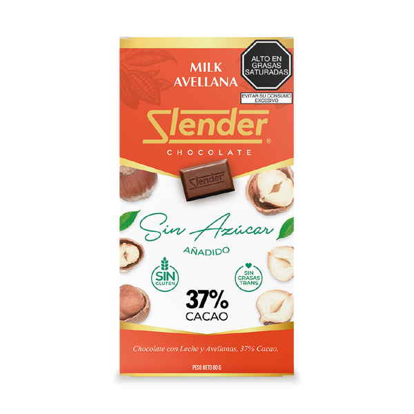 Milk Avellana al 37% Cacao