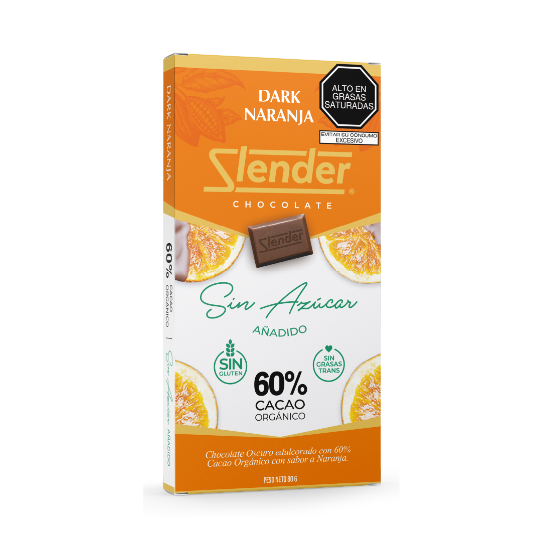 Dark Naranja  al 60% Cacao